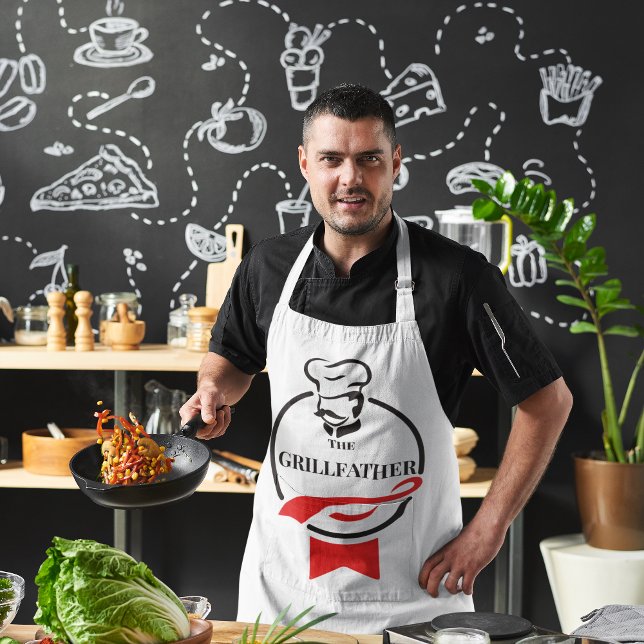Der Grillvater Custom Schürze (Von Creator hochgeladen)