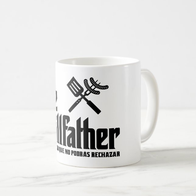 Der Grillvater Kaffeetasse (VorderseiteRechts)