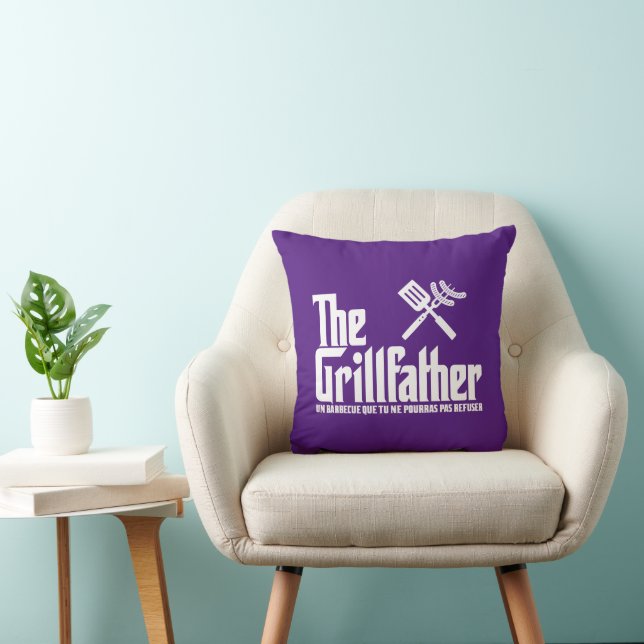 Der Grillvater Kissen (Stuhl )