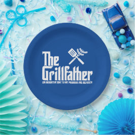 Der Grillvater Pappteller