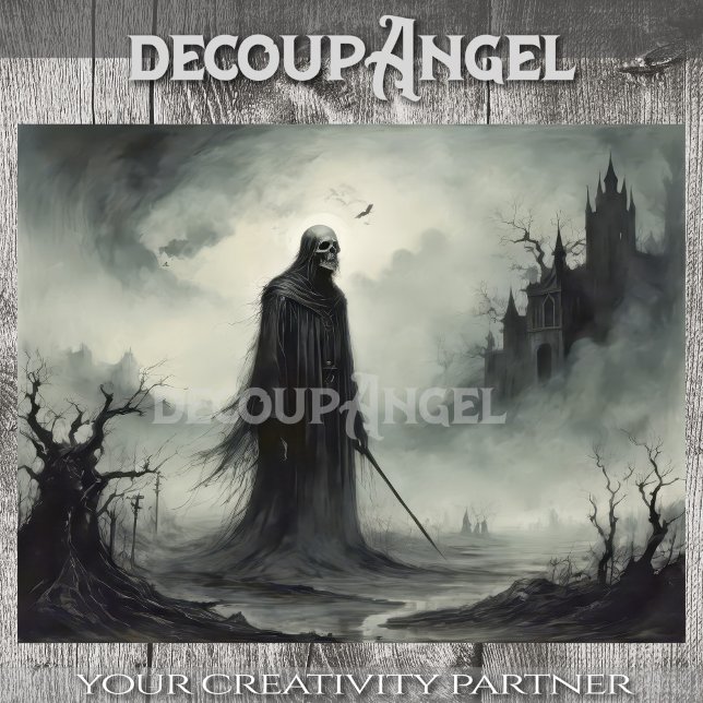 Der grimmige Sensenmann - Entkopplung - Seidenpapier (Von Creator hochgeladen)