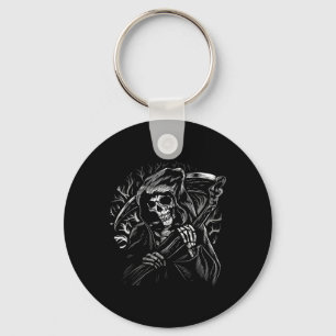 Der grimmige Sensenmann Skull Death Scythe Dead Go Schlüsselanhänger