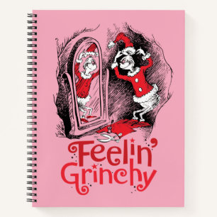 Der Grinch Grinchig fühlen Notizbuch