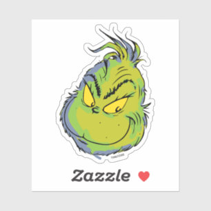 Der Grinch   Lustig Entschuldigung, dass ich zu sp Aufkleber