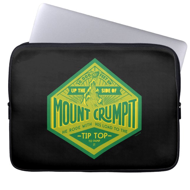 Der Grinch | Mount Crumpit Laptopschutzhülle (Vorderseite)