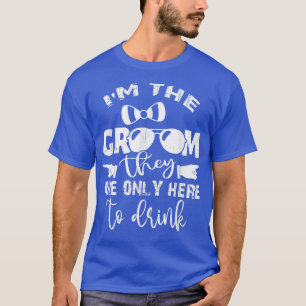 Der Groom Bachelor versorgt Party Wedding Funny Vi T-Shirt