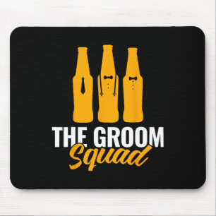 Der Groom Squad Sungles Wedding Bachelor Party Gro Mousepad