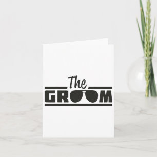 Der Groom Vintagen Männer werden zum Hochzeitstag Karte