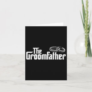 Der Groomvater - Vater der Groom-Hochzeitsbrid Karte