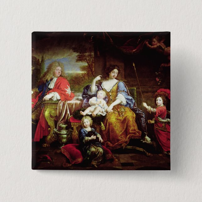 Der großartige Dauphin mit seiner Ehefrau Button (Vorderseite)