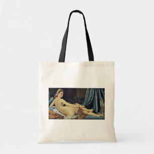 Der großartige Odalisque, durch Ingres Jean Tragetasche