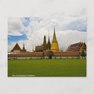 Der großartige Palast Thailand Postkarte