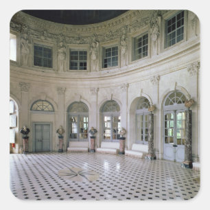 Der großartige Salon, 1656-1661 (Foto) Quadratischer Aufkleber