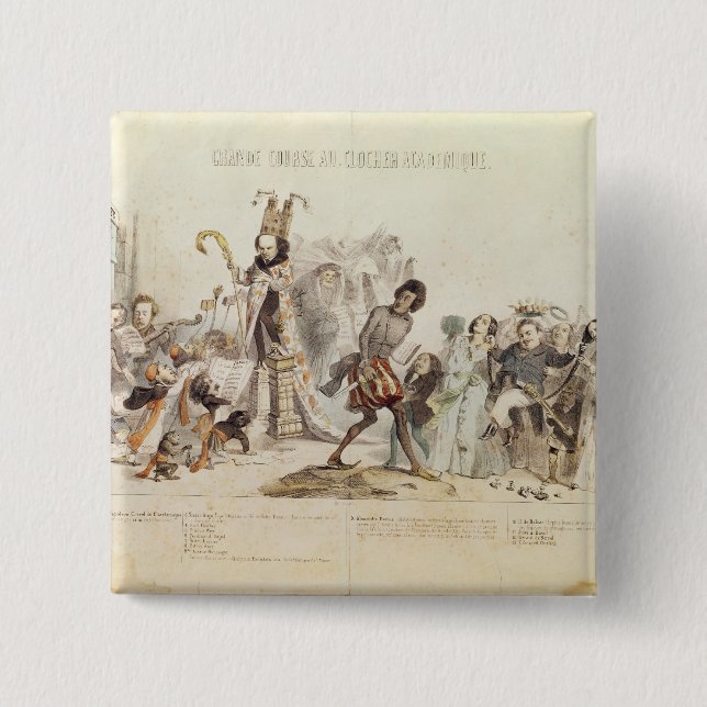 Der große akademische Wettbewerb Button (Vorderseite)