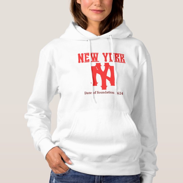 Der große Apfel, NYC Hoodie (Vorderseite)