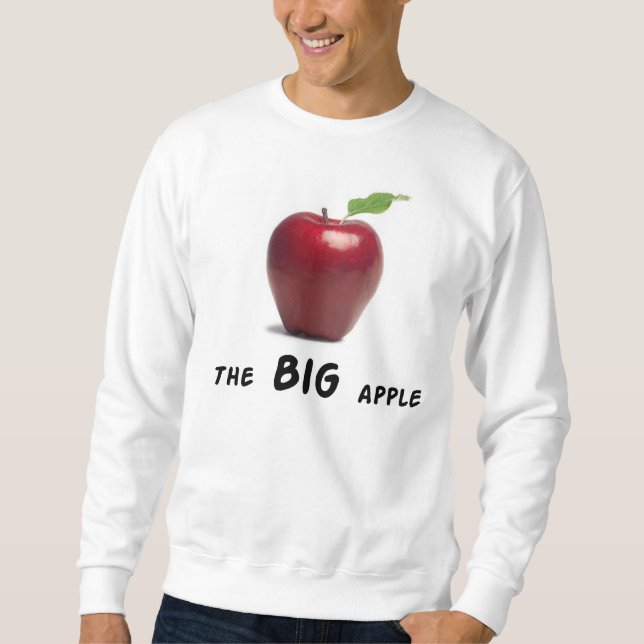 Der große Apfel Sweatshirt (Vorderseite)