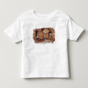 Der große Aufenthaltsraum mit Holzarbeit Kleinkind T-shirt
