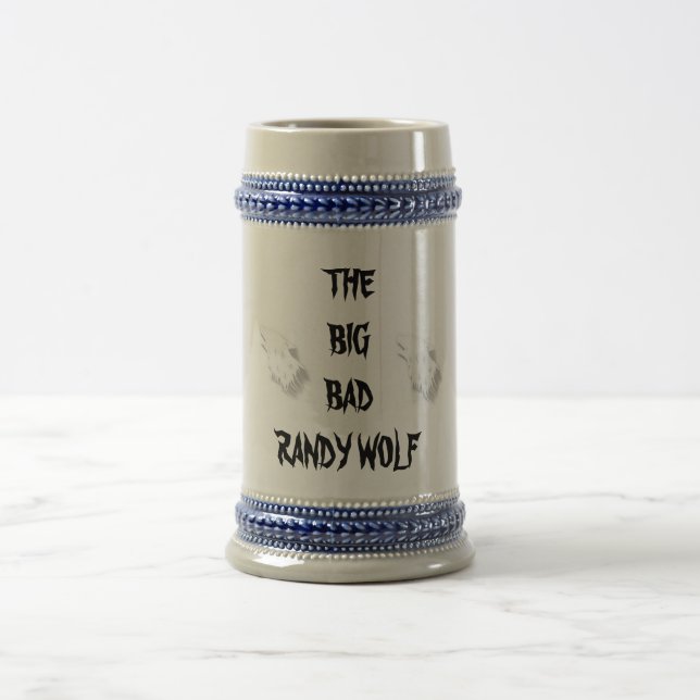 DER GROSSE BADRANDY WOLF BIERGLAS (Mittel)