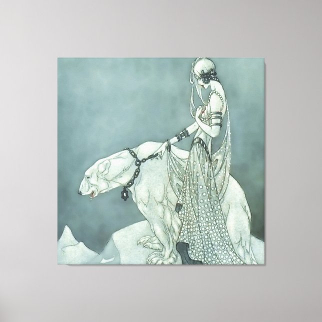 "Der große Bär" von Marjorie Miller Leinwanddruck (Vorderseite)