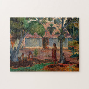 Der große Baum, 1891 von Paul Gauguin Puzzle