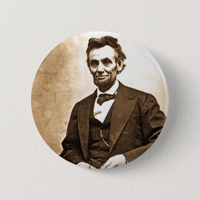 Der große Befreier - Abe Lincoln (1865) Button (Vorderseite)