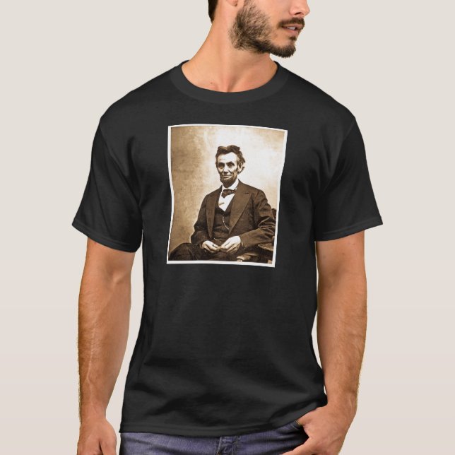 Der große Befreier - Abe Lincoln (1865) T-Shirt (Vorderseite)
