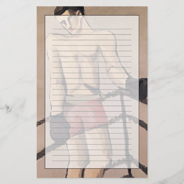 Der große Boxer Briefpapier (Vorderseite)