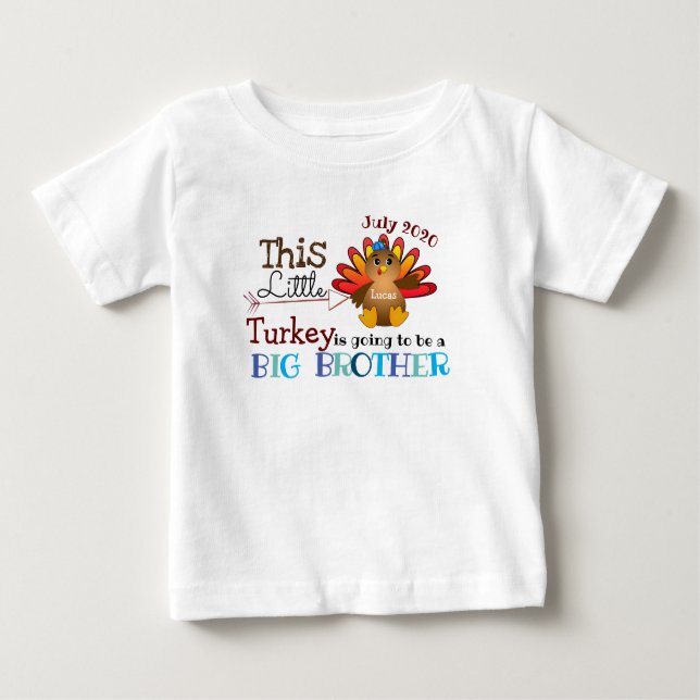 Der große Bruder, der die Türkei verkündet. Baby T-shirt (Vorderseite)