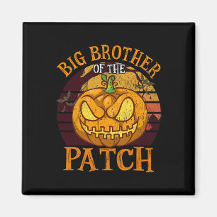 Der große Bruder der Familie Patch Halloween Magnet