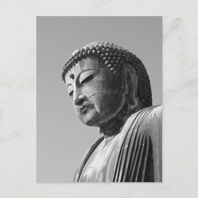 Der Große Buddha: Kamakura, Japan Postkarte (Vorderseite)