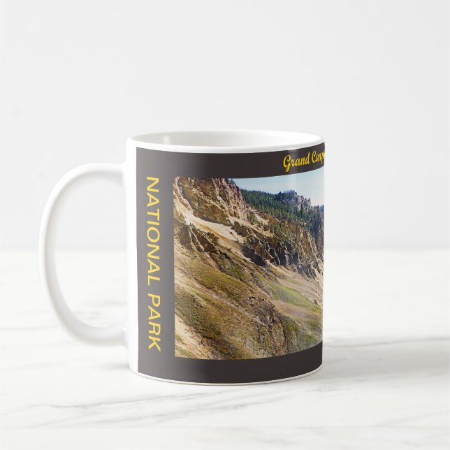 Der Große Canyon des Gelbsteins Kaffeetasse (Links)