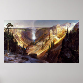Der Große Canyon des Yellowstone Poster