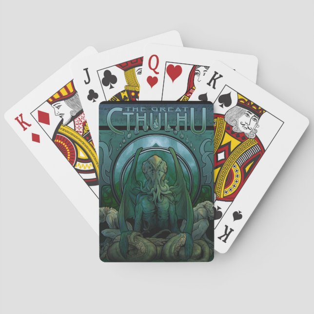Der große Cthulhu Spielkarten (Rückseite)