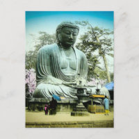 Der große Daibutsu in Kamakura Vintages altes Japa