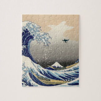 Der große Drohnenschwung von Kanagawa Puzzle