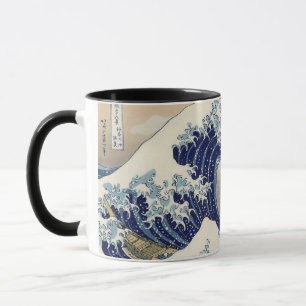 Der große Drohnenschwung von Kanagawa Tasse