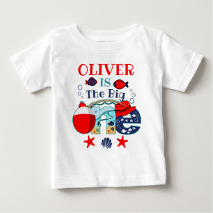 Der große EINE   O-fish-ell Eins   Erster Geburtst Baby T-shirt