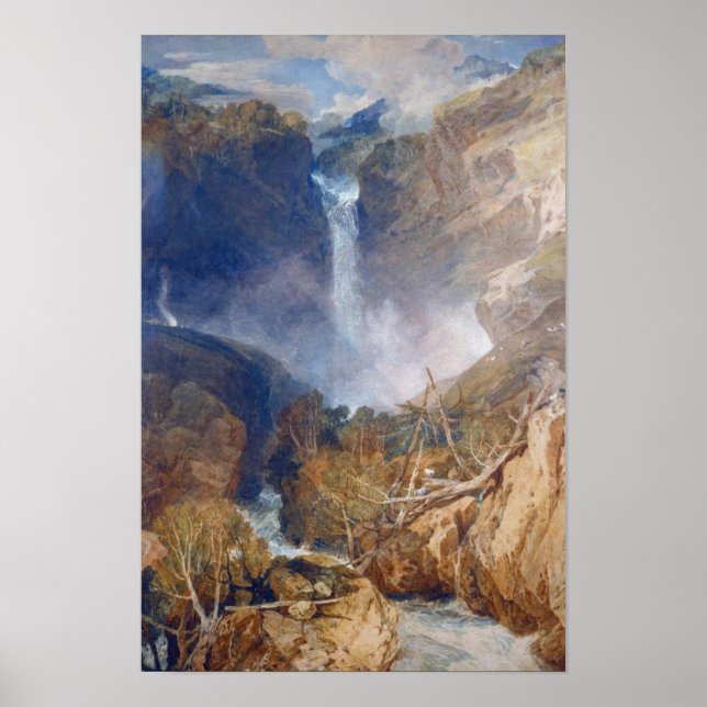 Der Große Fall des Reichenbachs Poster (Vorne)