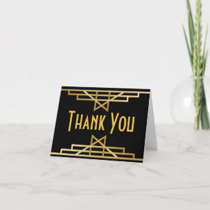 Der große Gatsby Danke Schwarzes Gold Art Deco Hoc