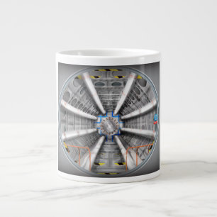 Der große Hadron-Collider Jumbo-Tasse