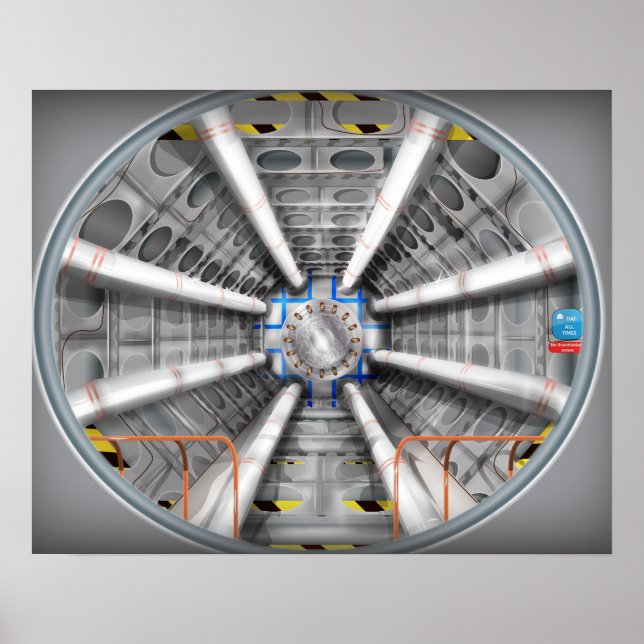 Der große Hadron-Collider Poster (Vorne)