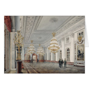 Der große Hall, Winter-Palast, St. Petersburg