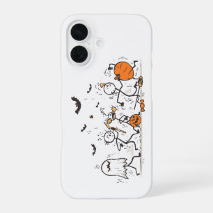 Der große Halloween-Süßigkeiten-Kampf – Spielender iPhone 16 Hülle