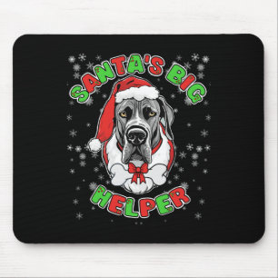 Der große Helfer des Weihnachtsmanns, Großer Däne, Mousepad