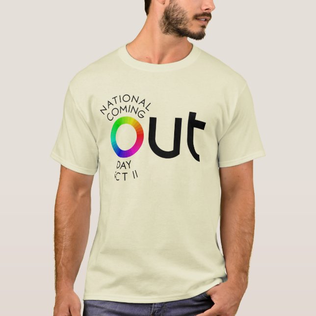 Der große HERAUS Licht-T - Shirt (Vorderseite)