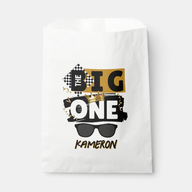 Der große Hip Hop 1. Geburtstag Geschenktütchen (Vorderseite)