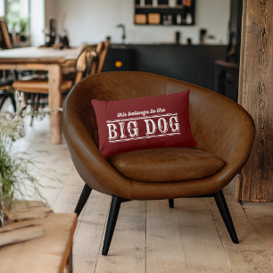 Der große Hund T - Shirt Lumbar Kissen