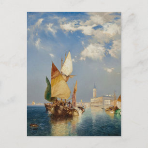 Der Große Kanal, Venedig von Thomas Moran Postkarte