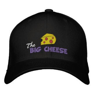 Der große Käse Bestickte Baseballkappe