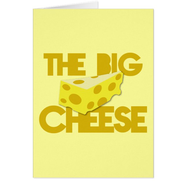 Der GROSSE KÄSE! Chef (Vorne)